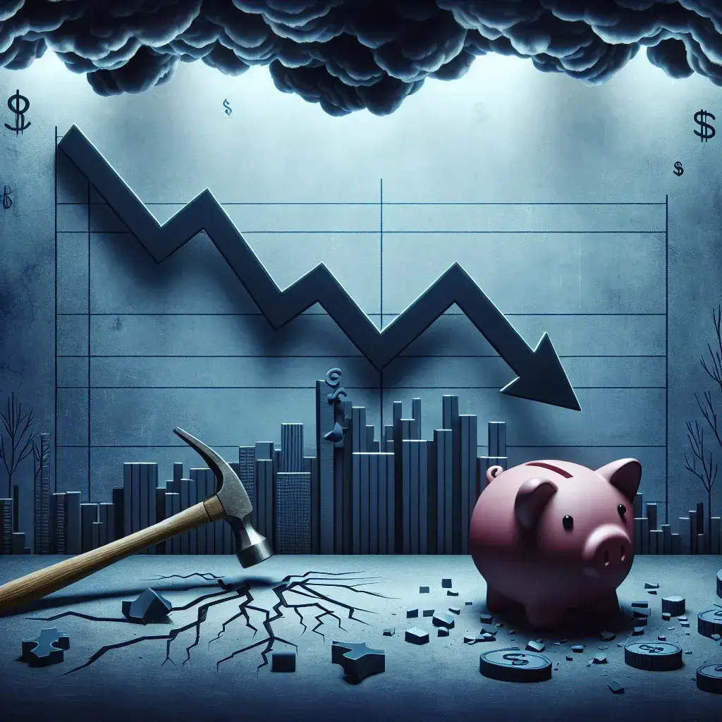 "Equinix stock chart showing significant decline amid weak revenue and capital expenditure forecast, highlighting concerns for investors."