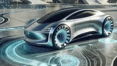 "Futuristic design of the Honda Zero electric vehicle showcasing sleek lines and cutting-edge technology, embodying modern automotive trends in sustainability and innovation."