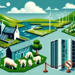 "Construction site of a data center in Ireland, highlighting the temporary ban on new data center builds until 2028 due to energy concerns and sustainability regulations."
