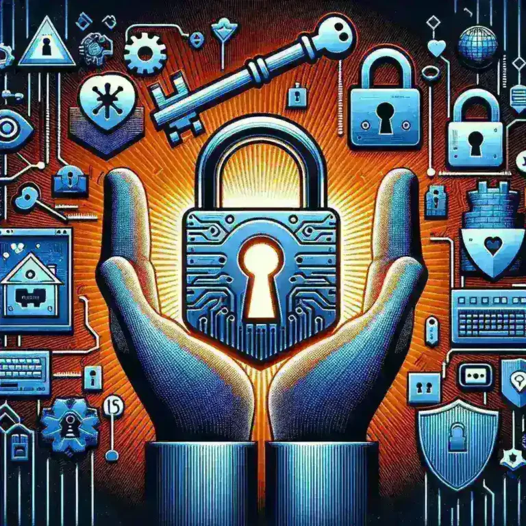 "Infographic illustrating tips for strengthening passwords using a password manager, including password complexity, unique passwords for each account, and secure storage methods."