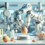 "Soft robotics gripper showcasing advanced technology for delicate object handling, demonstrating human-like dexterity in action."