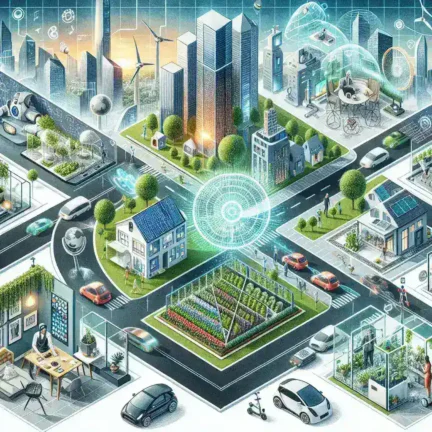 "Futuristic technologies showcasing innovations like AI, smart homes, and advanced robotics designed to transform daily life by 2025, illustrating key advancements featured in the article 'Revolutionary Technologies Set to Transform Daily Life by 2025: A Comprehensive Look into Our Near Future.'"