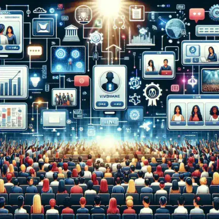 "Comparison chart of top virtual event hosting platforms, illustrating key features, pricing, and user ratings for selecting the best solution for digital events."